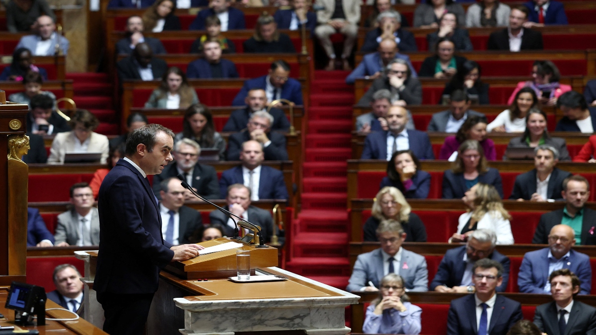French Prime Minister Sebastien Lecornu delivers his first general policy speech in front of the parliament and the new government following by a debate at the National Assembly in Paris, France, on October 14, 2025. (Photo: Reuters) French Prime Minister Sebastien Lecornu delivers his first general policy speech in front of the parliament and the new government following by a debate at the National Assembly in Paris, France, on October 14, 2025. (Photo: Reuters)