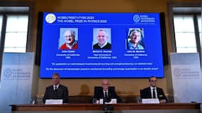 Nobel Prize for Physics awarded to 3 scientists for quantum tunnelling breakthrough