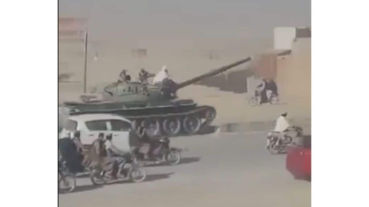 Watch | Taliban claim to capture Pakistani tank, parade it in Afghanistan