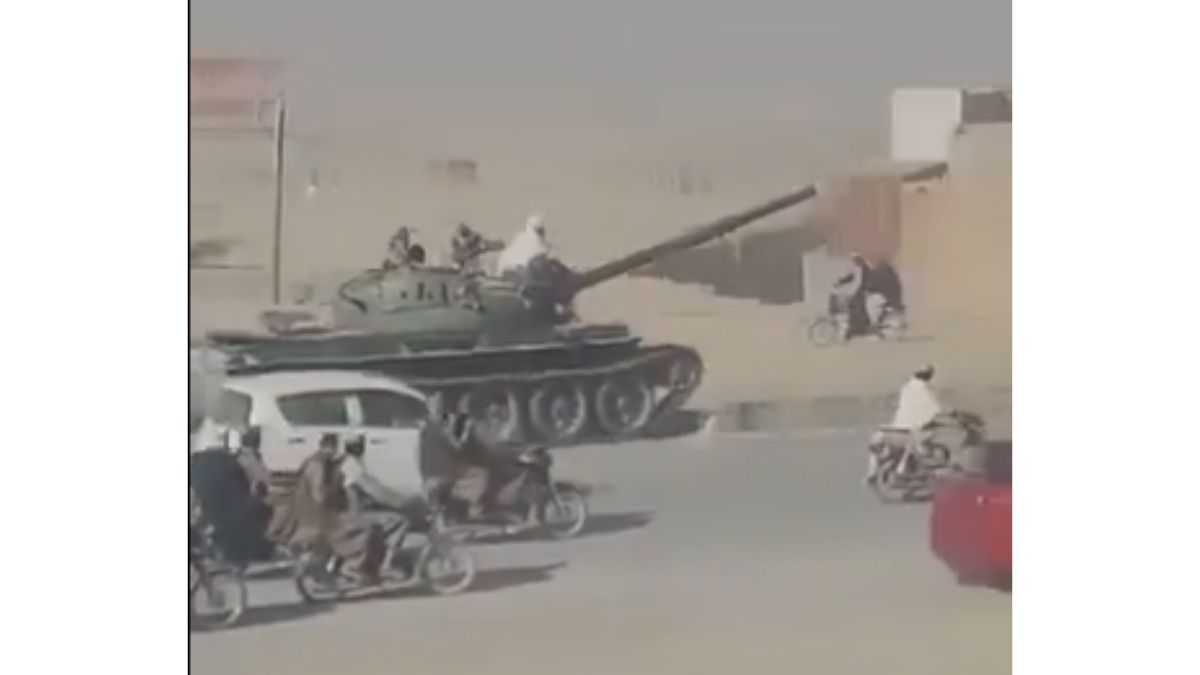 Watch | Taliban claim to capture Pakistani tank, parade it in Afghanistan Watch | Taliban claim to capture Pakistani tank, parade it in Afghanistan