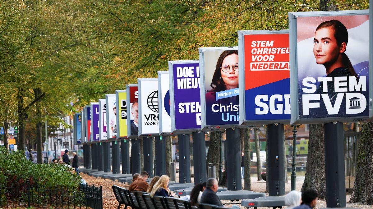 In tomorrow’s Dutch election, a far-right leader appears set to win most seats In tomorrow’s Dutch election, a far-right leader appears set to win most seats