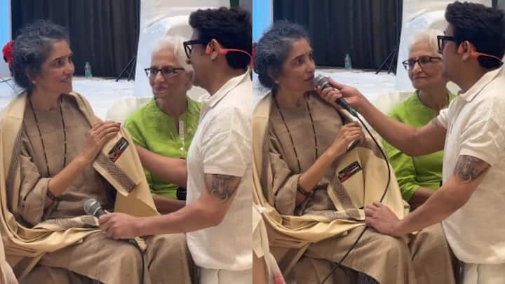 Sonu Nigam pays tribute to Satish Shah at his prayer meet with a song, asks actor's wife Madhu Shah to join him- Watch Sonu Nigam pays tribute to Satish Shah at his prayer meet with a song, asks actor's wife Madhu Shah to join him- Watch