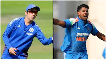 Kolkata Knight Riders pacer Harshit Rana has been part of some high-profile tours and events since Gautam Gambhir succeeded Rahul Dravid as head coach in July last year. AP