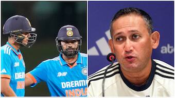 Chief selector Ajit Agarkar offered explanation on Shubman Gill succeeding Rohit Sharma as India ODI captain after unveiling the Men in Blue's squads for the upcoming white-ball tour of Australia on Saturday, 4 October. Image credit: AP/PTI
