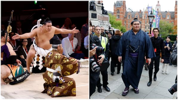 How Sumo wrestlers became Japan's heaviest diplomats and made heads turn in London