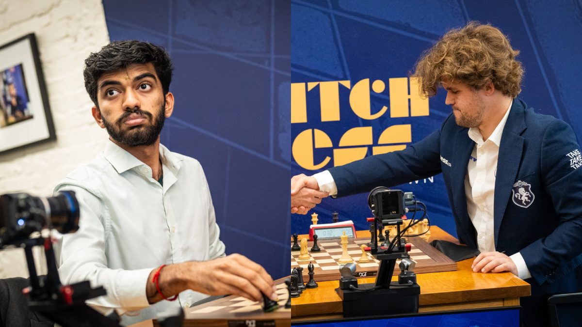 Gukesh hits bottom as Carlsen storms back to lead Clutch Chess Champions Showdown 2025: ‘I just wasn't sharp enough’ Gukesh hits bottom as Carlsen storms back to lead Clutch Chess Champions Showdown 2025: ‘I just wasn't sharp enough’