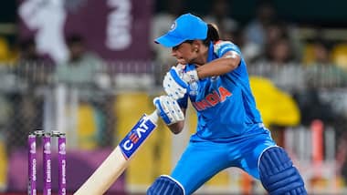 India vs Pakistan LIVE Score, Women’s World Cup 2025: Harmanpreet falls for 19 after India cross 100 at halfway stage