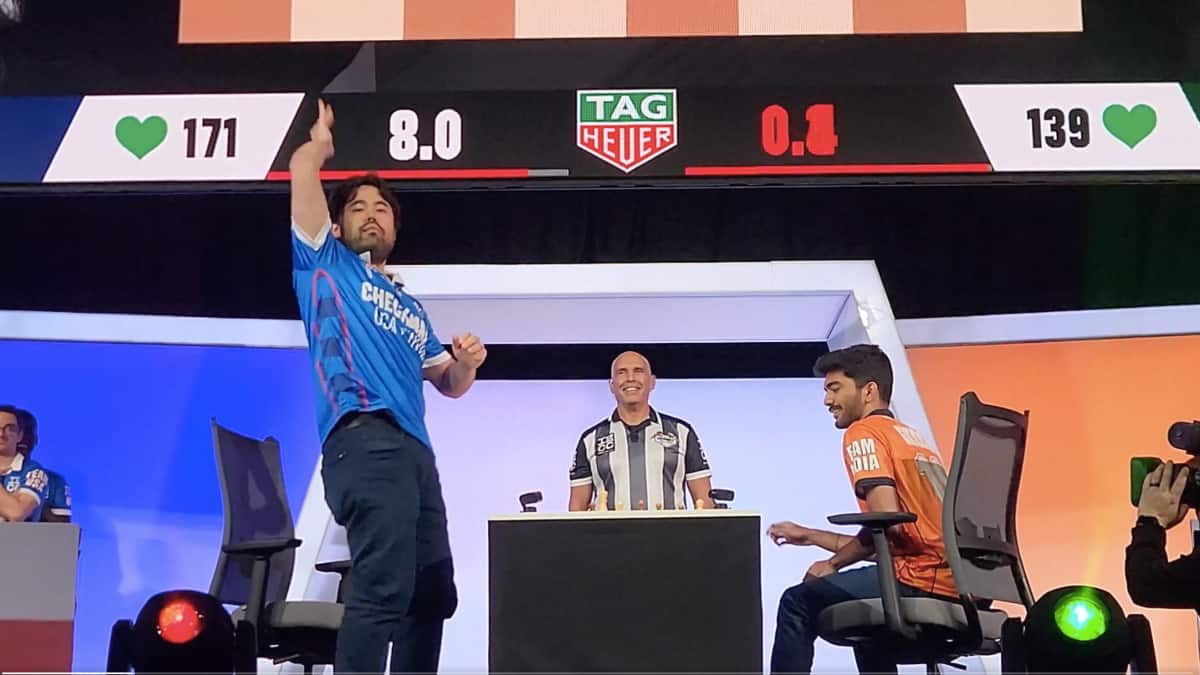 <div>Checkmate organisers defend Hikaru Nakamura over controversial gesture, take potshot at FIDE: 'Forced to have fun'</div>