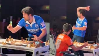 Hikaru Nakamura has defended throwing D Gukesh's king into the crowd and explained his celebration. Images: ChessBase India

