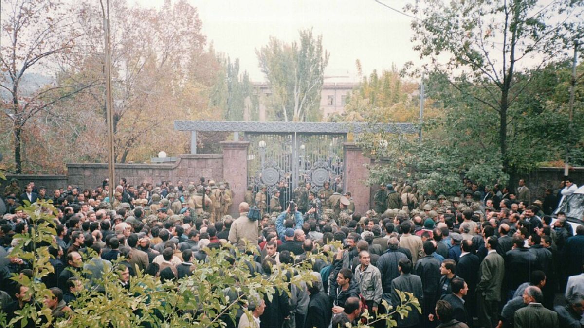 History Today: When Armenia's PM was killed during a shooting inside Parliament History Today: When Armenia's PM was killed during a shooting inside Parliament