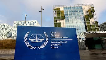 A general view of the International Criminal Court, in The Hague, Netherlands, on March 12, 2025. Reuters File
