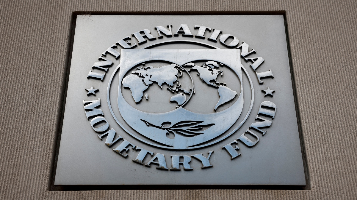 A view of the International Monetary Fund (IMF) logo at its headquarters in Washington, D.C., US, on November 24, 2024. Reuters File A view of the International Monetary Fund (IMF) logo at its headquarters in Washington, D.C., US, on November 24, 2024. Reuters File