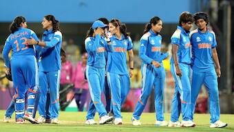 Indian women's cricket team will not shake hands with Pakistan players in its ICC Women's World Cup 2025 matches. Image: PTI
