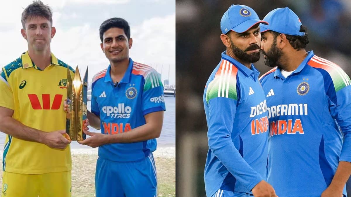 Australia vs India LIVE Score, 1st ODI at Perth: Rain halts play in Perth after Rohit, Kohli and Gill perish early