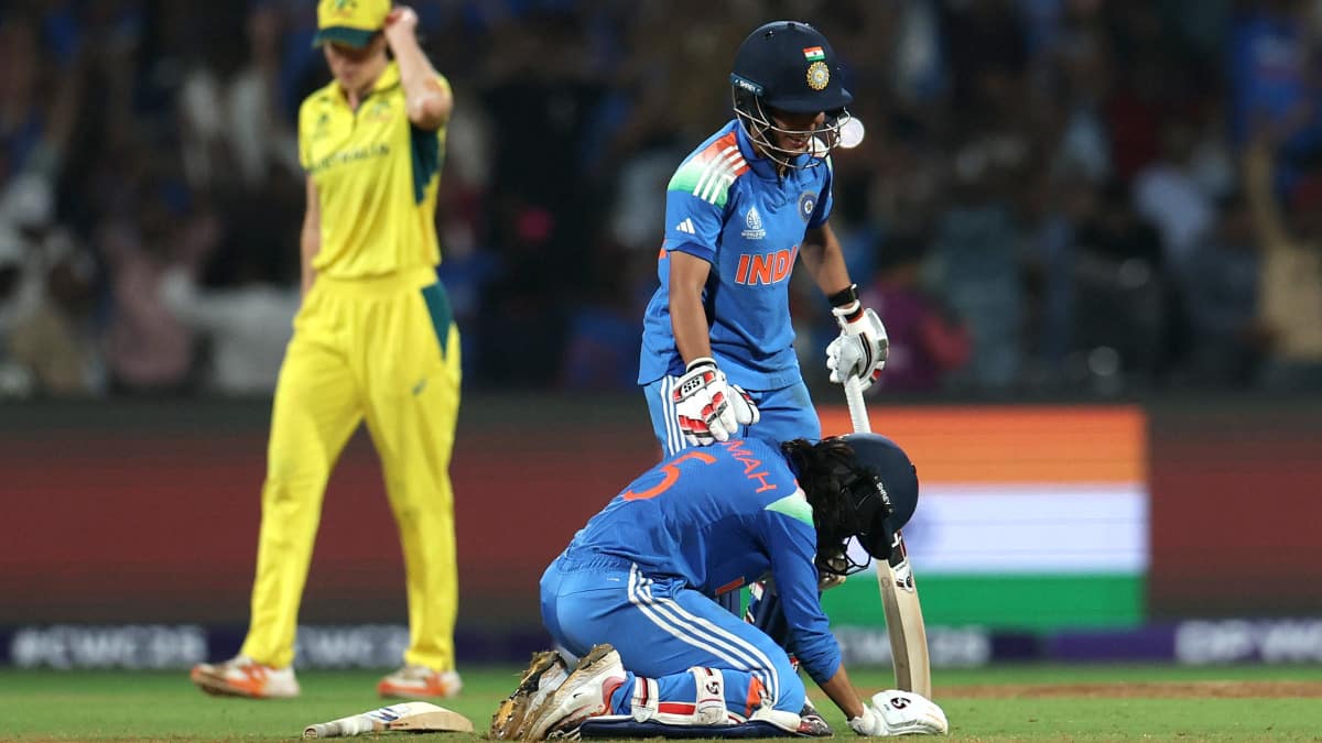 India Reaches Maiden World Cup Final After Stunning Australia