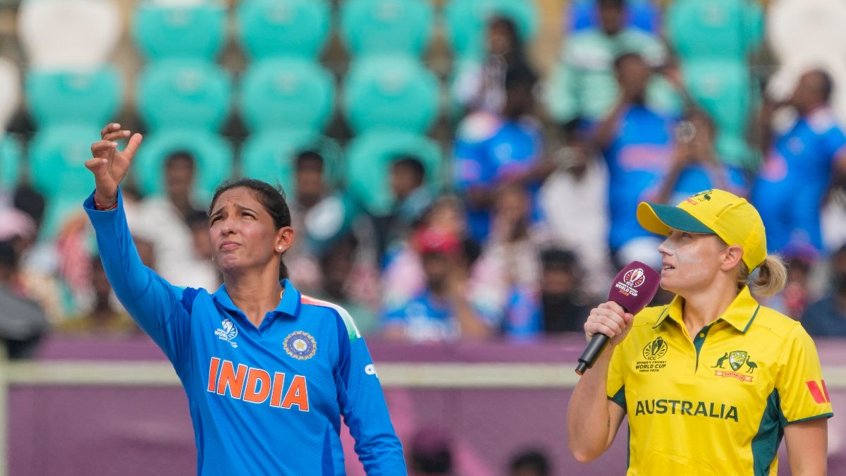 India Women vs Australia Women Live Cricket Score, Women's World Cup Semifinal: India asked to bowl first at DY Patil Stadium in Navi Mumbai India Women vs Australia Women Live Cricket Score, Women's World Cup Semifinal: India asked to bowl first at DY Patil Stadium in Navi Mumbai