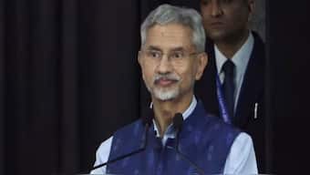 External Affairs Minister S Jaishankar addresses the inaugural Aravalli Summit at Jawaharlal Nehru University (JNU) in New Delhi on Monday. ANI