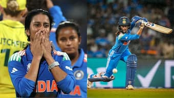 Never a consistent figure in Team India, Jemimah Rodrigues helped Women In Blue exorcise the ghosts of past against Australia and make new ODI history. Images: Reuters/PTI