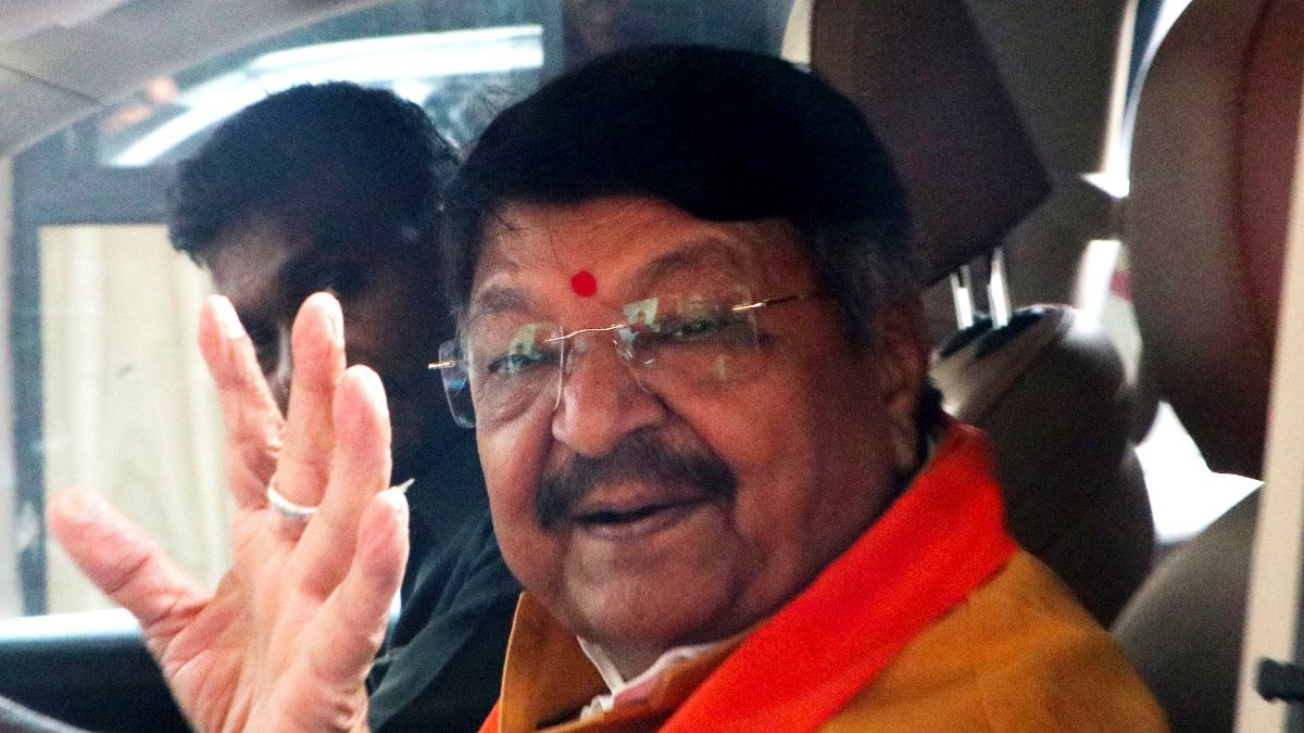 Kailash Vijayvargiya has created a controversy with his comments on the alleged stalking and molestation of the Australian cricketers in Indore. Image: PTI Kailash Vijayvargiya has created a controversy with his comments on the alleged stalking and molestation of the Australian cricketers in Indore. Image: PTI