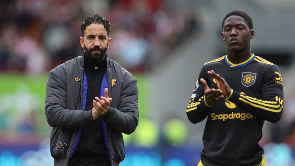 Kobbie Mainoo reportedly wants to leave Manchester United for a loan move to Napoli. Image: Reuters Kobbie Mainoo reportedly wants to leave Manchester United for a loan move to Napoli. Image: Reuters