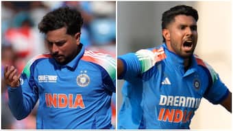 Left-arm spinner Kuldeep Yadav replacing pacer Harshit Rana could be a possible change in the Indian playing XI for the second ODI against Australia. Reuters/AP