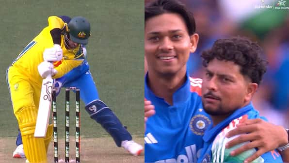 Kuldeep Yadav marks his return with sensational delivery to dismiss Mitch Starc; watch video