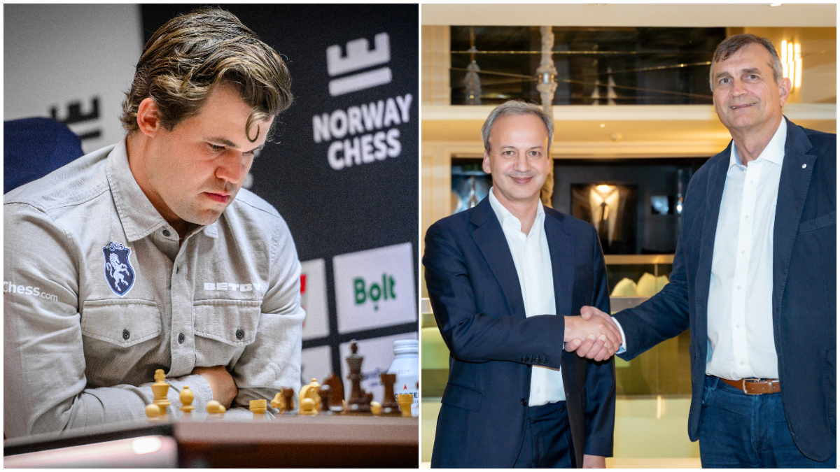 The Total Chess World Championship, organised by Norway Chess, might just be FIDE's most successful attempt at wooing world No 1 Magnus Carlsen back into their fold. Image credit: Norway Chess The Total Chess World Championship, organised by Norway Chess, might just be FIDE's most successful attempt at wooing world No 1 Magnus Carlsen back into their fold. Image credit: Norway Chess