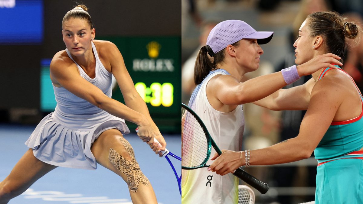 Marta Kostyuk’s testosterone claim against Aryna Sabalenka and Iga Swiatek has been criticised by the fans. Images: Reuters Marta Kostyuk’s testosterone claim against Aryna Sabalenka and Iga Swiatek has been criticised by the fans. Images: Reuters