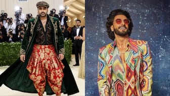 Ranveer Singh reacts to Pankaj Tripathi's quirky new look in emerald velvet coat: 'I improved and you got...'