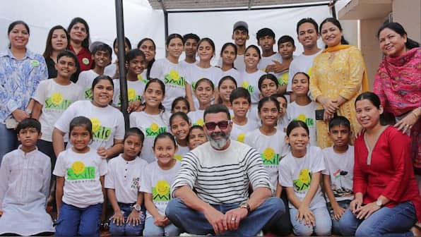 Netflix’s ‘The Ba***ds of Bollywood’ & 'Animal' actor Bobby Deol spreads smiles at Smile Foundation, bringing joy to the lives of children
