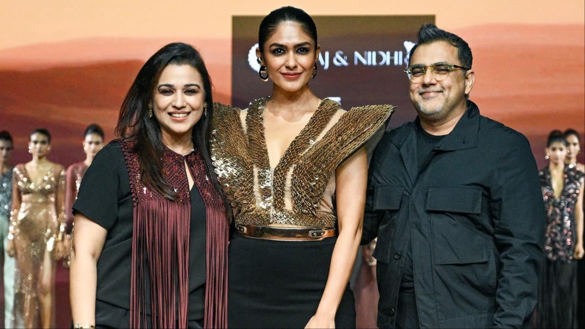 Firstpost at Lakme Fashion Week 2025 | Lakmē Fashion Week X FDCI: Pankaj & Nidhi unveil ‘Araquis’ – A futuristic royalty