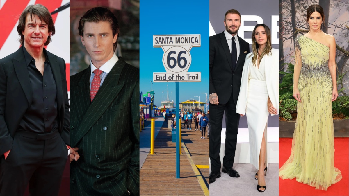 Why do Tom Cruise, Christian Bale, Sandra Bullock & the Beckhams love Santa Monica? Why do Tom Cruise, Christian Bale, Sandra Bullock & the Beckhams love Santa Monica?