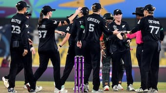 This is New Zealand's first win in the ICC Women's World Cup 2025. Image: PTI 