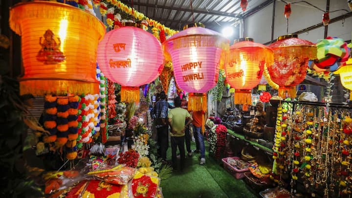 In Photos | Lanterns, Lehengas, and Lights: Diwali markets in India you can’t miss