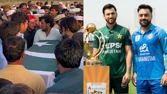 The ongoing Pakistan-Afghanistan border conflict can have long-term repercussions on cricket. Images: Reuters/Emirates Cricket Board