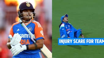 Shafali Verma has replaced Pratika Rawal, who has been ruled out of the remainder of the Women's World Cup. Images: Reuters/Star Sports
