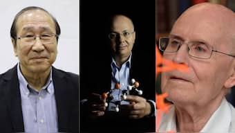 Kyoto University professor Susumu Kitagawa, Omar M. Yaghi and UK-born chemist Richard Robson . Image - Agencies 