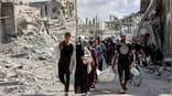 Displaced Gazans return to their homes as Israel-Hamas ceasefire comes into effect
