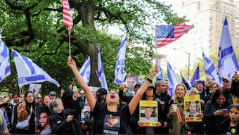 Israel has agreed to a truce plan proposed by US President Donald Trump, and on October 10 pulled its troops back from several areas of Gaza, setting in motion a 72-hour timeline for the release of hostages held by Hamas — two years after the Palestinian militant group’s October 7, 2023, attack that triggered a counteroffensive killing more than 67,000 Palestinians. Image- AFP
