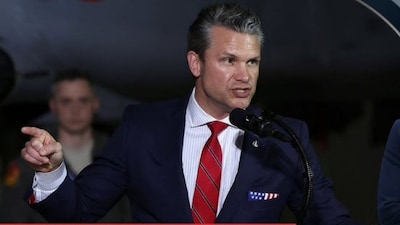 US Defence Secretary Pete Hegseth (FIle Photo)