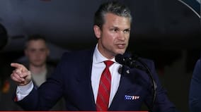 Plane carrying US Defence Secretary Hegseth makes emergency landing in UK after windshield crack
