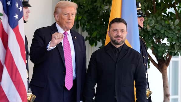Trump hosts Zelenskyy at White House, says giving Tomahawk missiles to Ukraine ‘premature’
