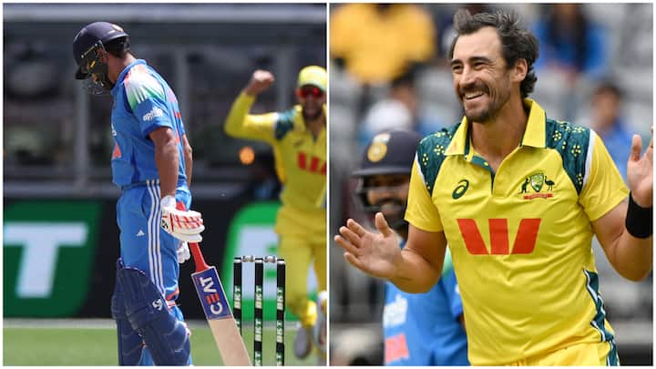 Australia vs India LIVE Score, 1st ODI at Perth: Rain holds up play for more than an hour after India's batting collapse