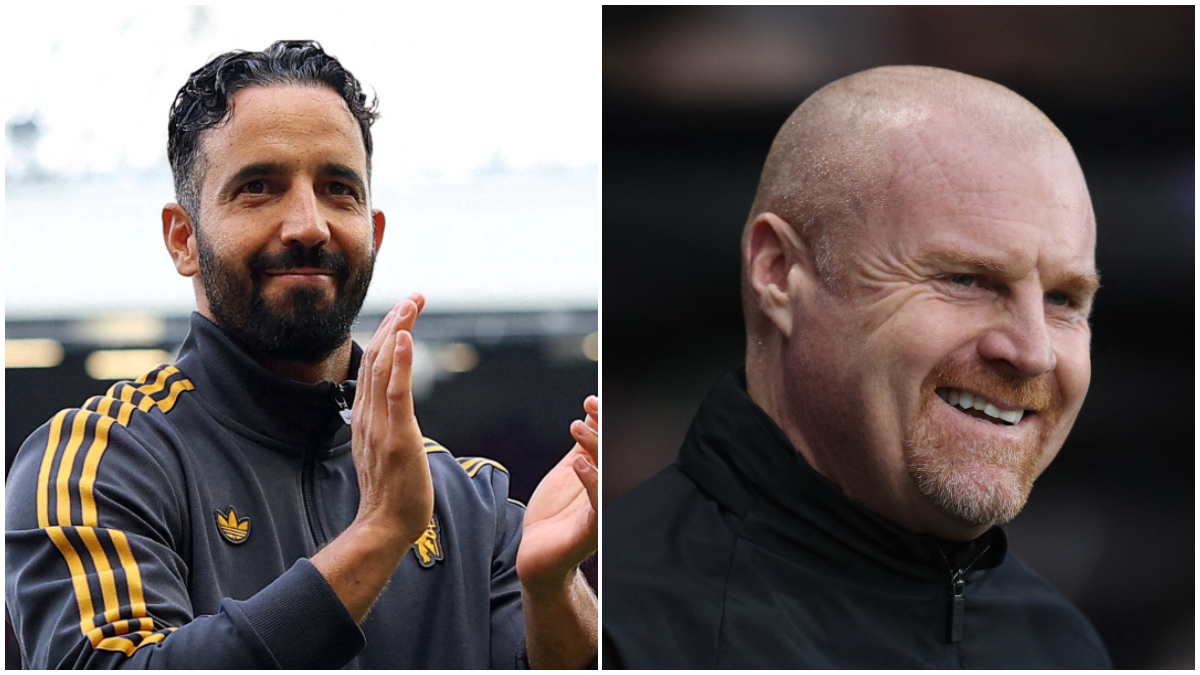 Ruben Amorim and Sean Dyche will be seen together at the City Ground on Saturday during Manchester United's away Premier League fixture against Nottingham Forest. Reuters Ruben Amorim and Sean Dyche will be seen together at the City Ground on Saturday during Manchester United's away Premier League fixture against Nottingham Forest. Reuters