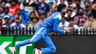 Shreyas Iyer is now able to walk and eat solid food as he recovers from a spleen injury. Image: PTI