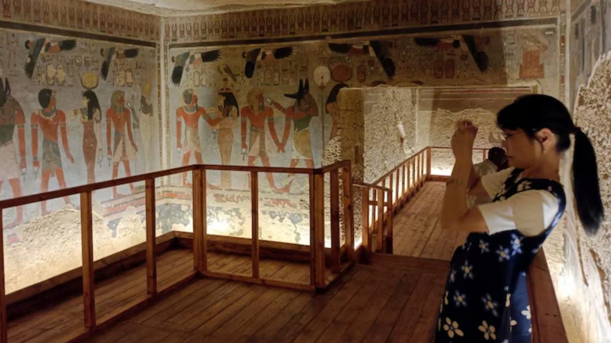 Watch: Egypt reopens Amenhotep III tomb after 20 years of renovation