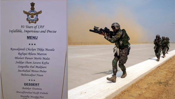 Rawalpindi chicken tikka to Balakot tiramisu, this viral IAF dinner menu with dishes named on terror targets hit during Operation Sindoor is all the rage
