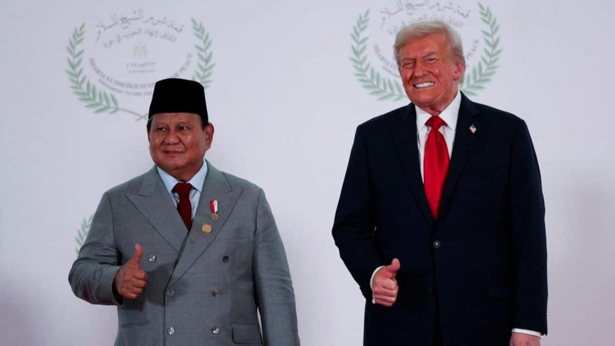 Indonesian president caught on hot mic requesting Trump if he can meet son Eric