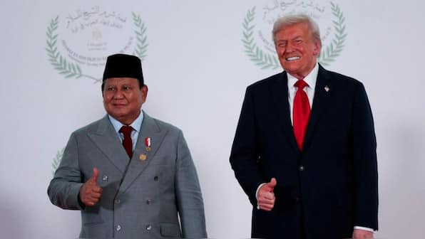 Indonesian president caught on hot mic requesting Trump if he can meet son Eric
