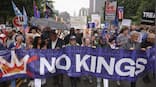 Thousands join ‘No Kings’ rallies across US and Europe to protest Trump